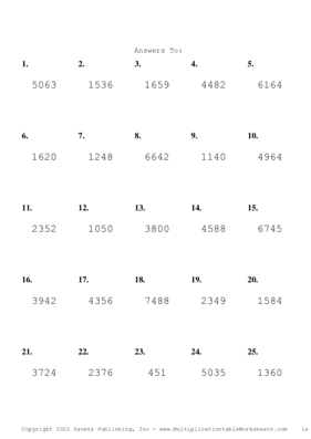 Double Digits Problem Set AD Answers