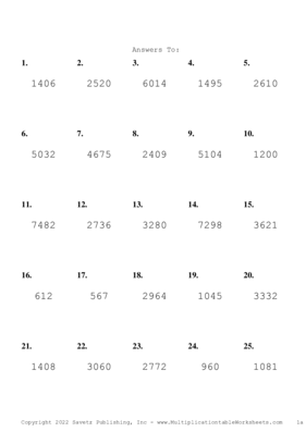 Double Digits Problem Set AI Answers