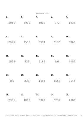 Double Digits Problem Set BI Answers