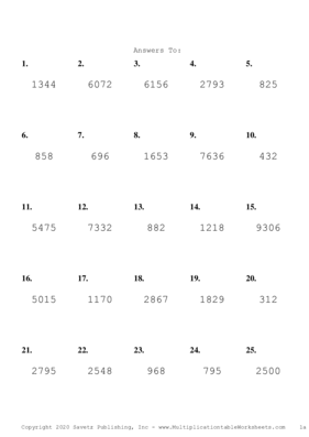 Double Digits Problem Set Q Answers