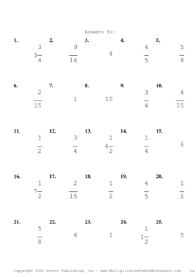 Simplify by 17 Problem Set E Answers