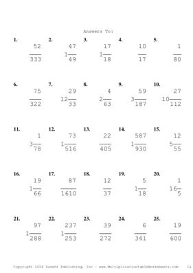 Simplify by 2 Problem Set AX Answers