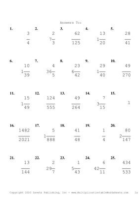 Simplify by 2 Problem Set B Answers