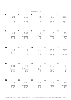 Simplify by 2 Problem Set H Answers