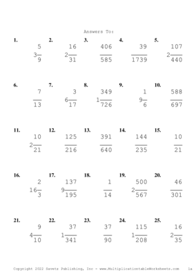 Simplify by 2 Problem Set P Answers