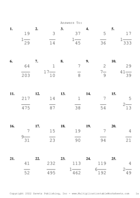 Simplify by 2 Problem Set V Answers