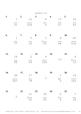 Simplify by 3 Problem Set AV Answers