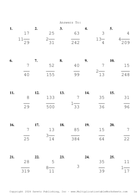 Simplify by 3 Problem Set AX Answers