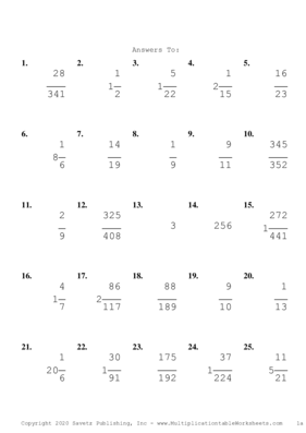 Simplify by 3 Problem Set B Answers