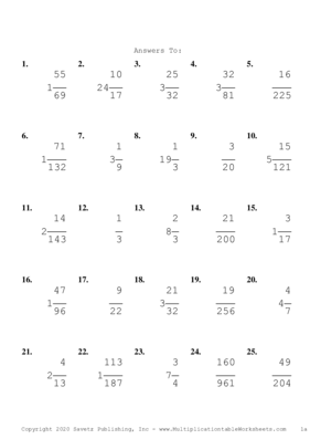 Simplify by 3 Problem Set G Answers