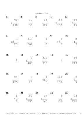 Simplify by 3 Problem Set M Answers