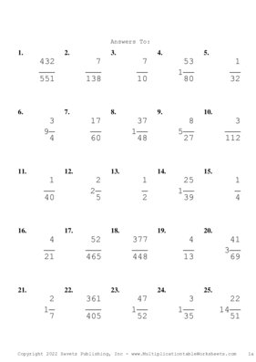 Simplify by 3 Problem Set O Answers