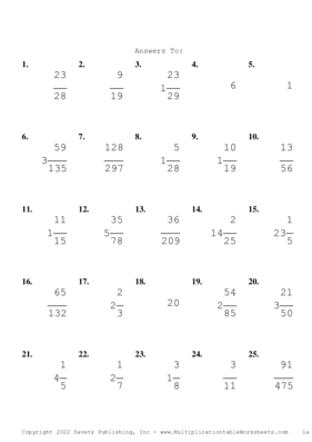 Simplify by 3 Problem Set V Answers