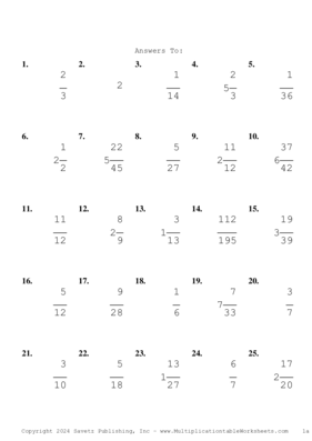 Simplify by 5 Problem Set AN Answers