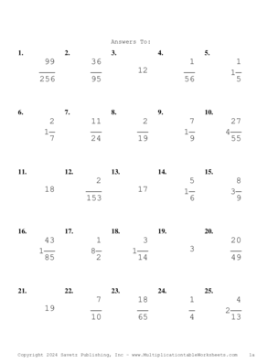 Simplify by 5 Problem Set AQ Answers