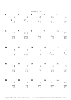 Simplify by 5 Problem Set AT Answers
