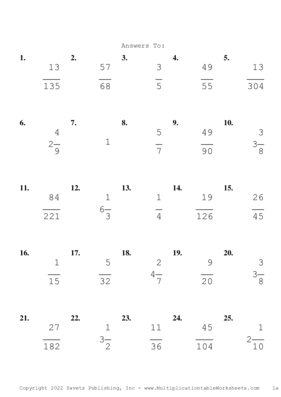 Simplify by 5 Problem Set P Answers