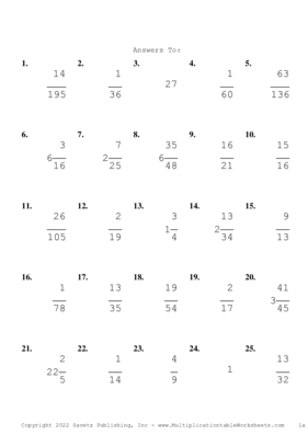 Simplify by 5 Problem Set T Answers