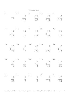 Simplify by 5 Problem Set Z Answers