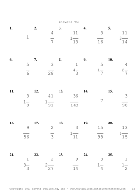 Simplify by 7 Problem Set L Answers