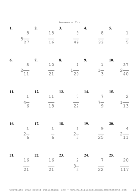 Simplify by 7 Problem Set N Answers