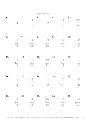 Simplify by 7 Problem Set O Answers