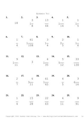 Simplify by 7 Problem Set V Answers