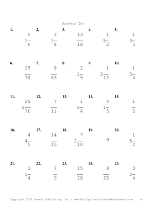 Simplify by 7 Problem Set X Answers