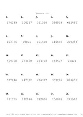 Triple Digits Problem Set B Answers