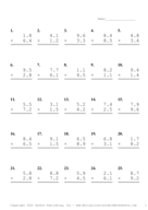 One Decimal Problem Set AN Report Template