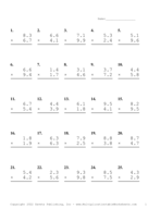 One Decimal Problem Set AP Report Template