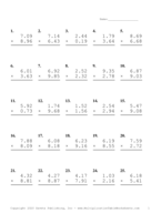 Two Decimal Problem Set C Report Template