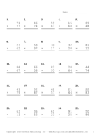 Double Digits Problem Set B Report Template