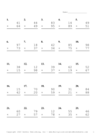 Double Digits Problem Set F Report Template