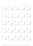 Double Digits Problem Set I Report Template