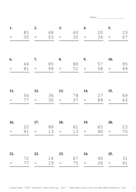 Double Digits Problem Set T Report Template