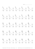 Simplify by 13 Problem Set K Report Template