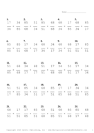 Simplify by 17 Problem Set B Report Template