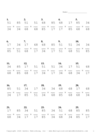 Simplify by 17 Problem Set E Report Template
