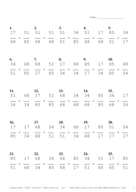 Simplify by 17 Problem Set G Report Template