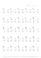 Simplify by 3 Problem Set AR Report Template
