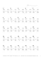 Simplify by 3 Problem Set F Report Template