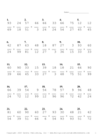 Simplify by 3 Problem Set G Report Template