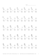 Simplify by 5 Problem Set AJ Report Template