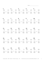 Simplify by 5 Problem Set AM Report Template
