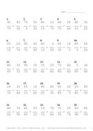 Simplify by 5 Problem Set AP Report Template