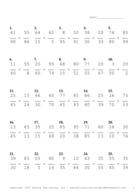 Simplify by 5 Problem Set E Report Template