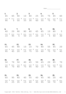 Simplify by 5 Problem Set L Report Template