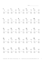 Simplify by 5 Problem Set O Report Template