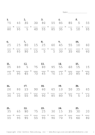 Simplify by 5 Problem Set W Report Template